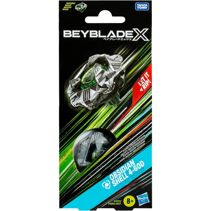 Beyblade X - Obsidian Shell 4-60D