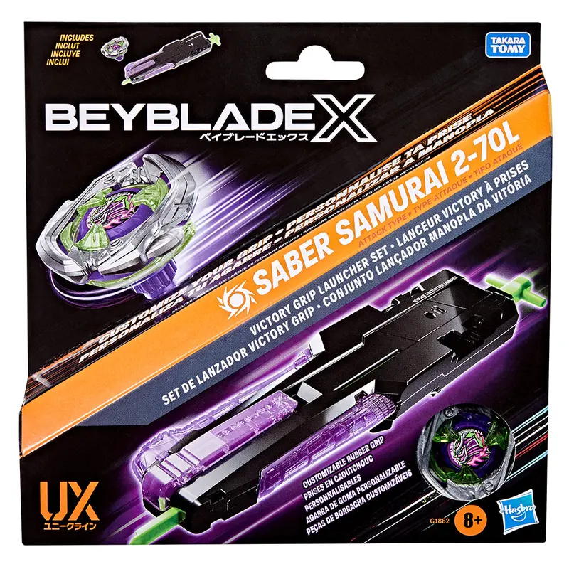 Beyblade - X - Sam Saver Sword Launcher W Top