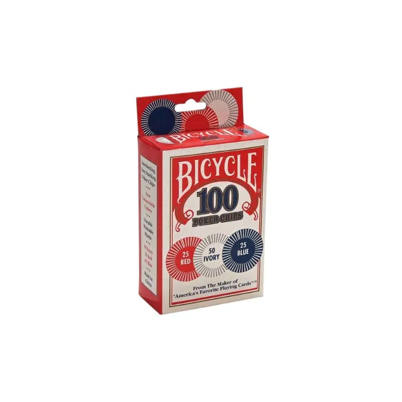 Bicycle 100 Poker Chips