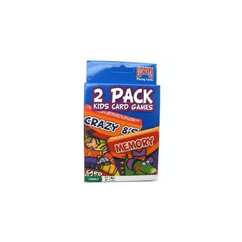 Bicycle 2 Pack Kids Games Blue