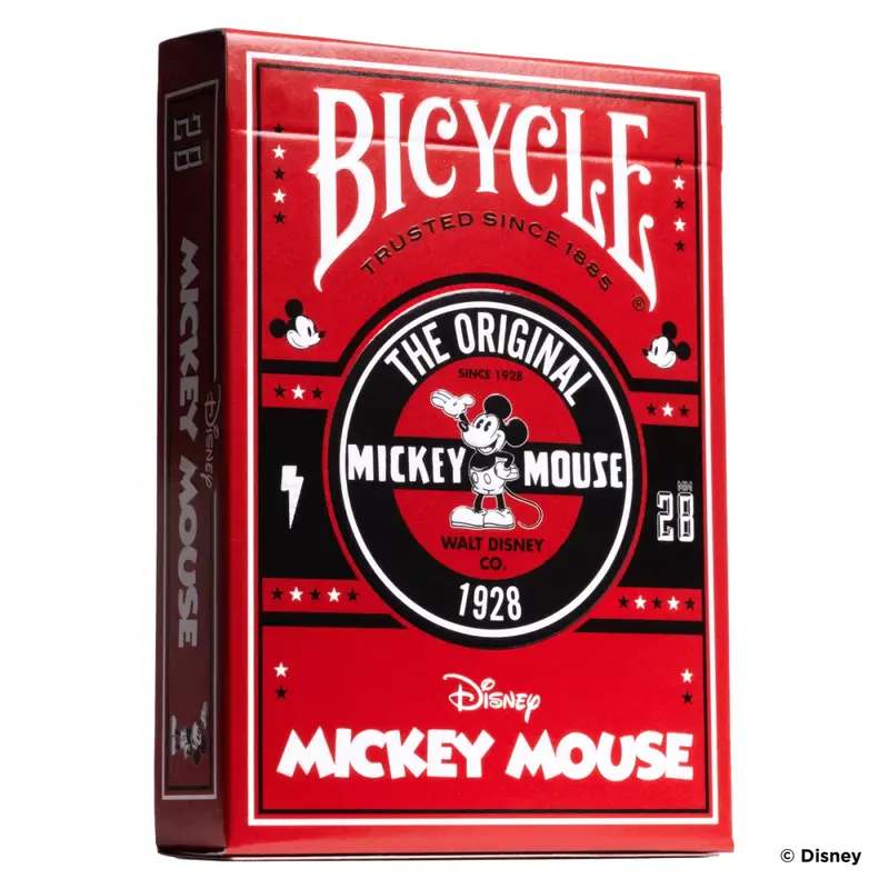 Bicycle Disney Classic Mickey (Red) Playing Cards