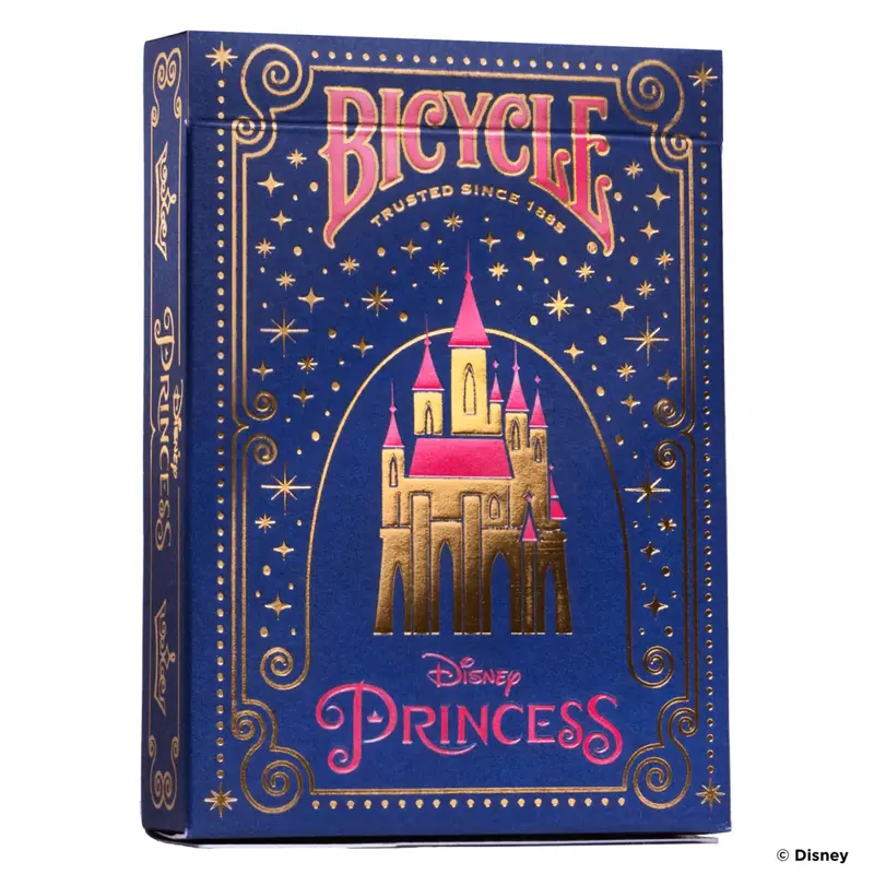 Bicycle Disney Princess Pink/Navy Mix Playing Cards