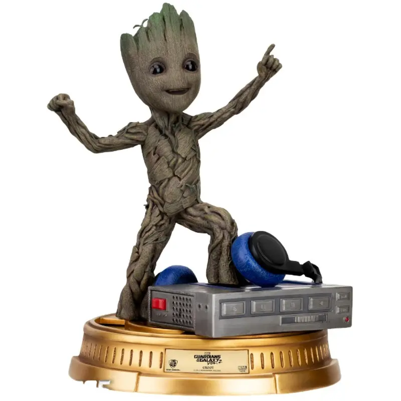 Beast Kingdom Infinity Saga Series Life Size Marvel Statue: Dancing King Groot