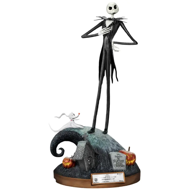 Beast Kingdom Master Craft The Nightmare Before Christmas Jack Skellington & Zero