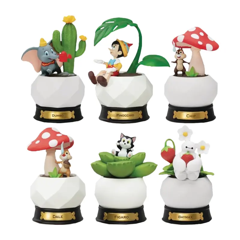Beast Kingdom Mini-D Stage Disney Pocket Plants Series Set (Assortment of 6)