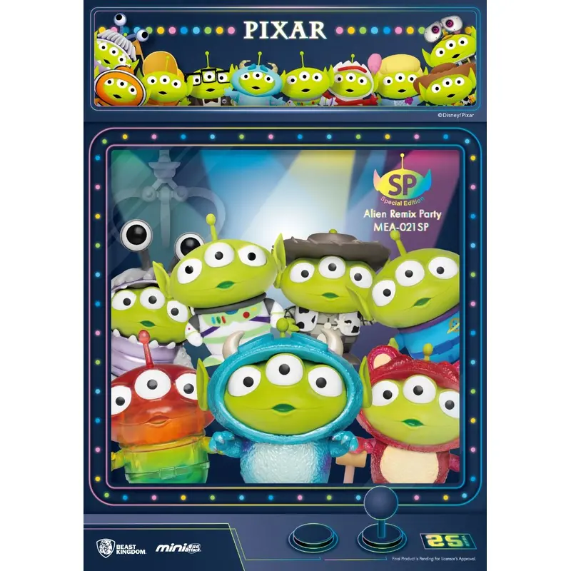 Beast Kingdom Mini Egg Attack Pixar Alien Remix Party SP Set (Assortment of 6)