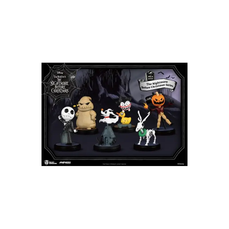 Beast Kingdom Mini Egg Attack The Nightmare Before Christmas Series Set - Skeleton reindeer