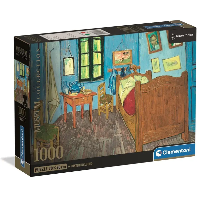 Bedroom In Arles 1000 Piece Jigsaw (Museum)