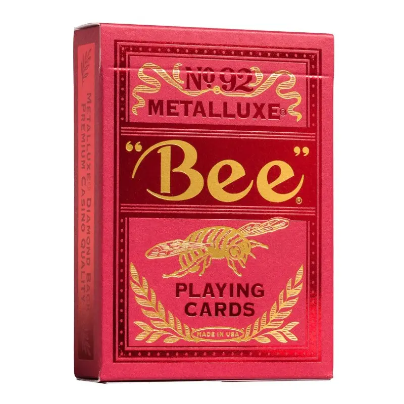 Bee Metalluxe Red Poker