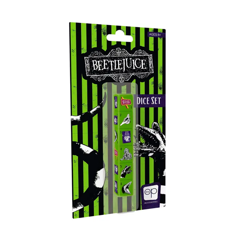Beetlejuice Dice Set