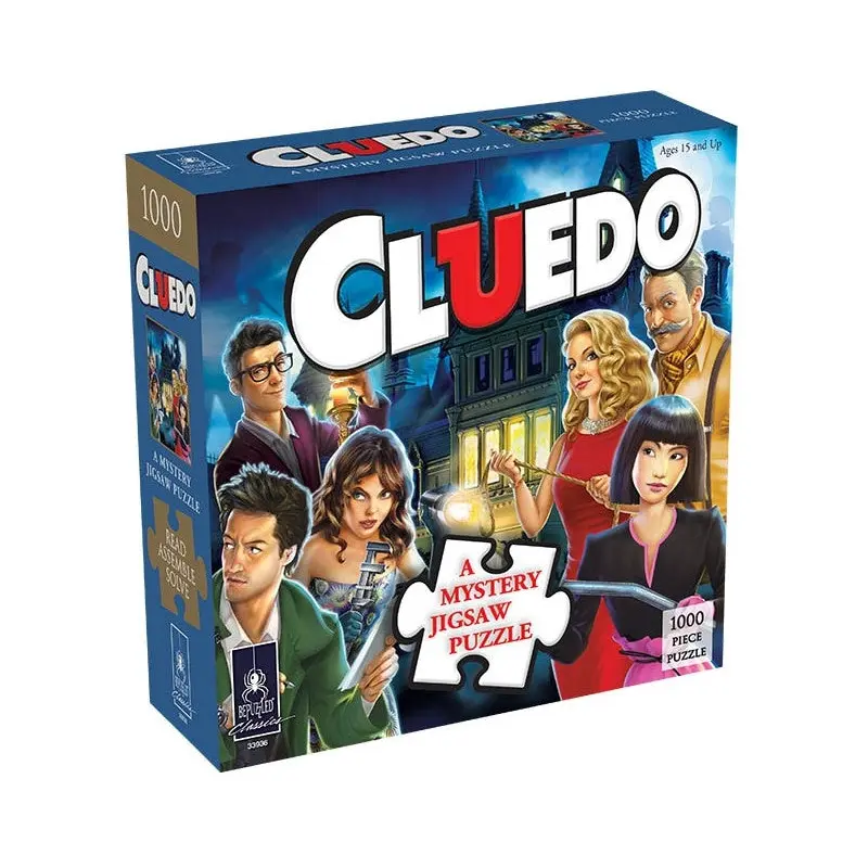 Bepuzzled - Cluedo 1000 Piece Jigsaw