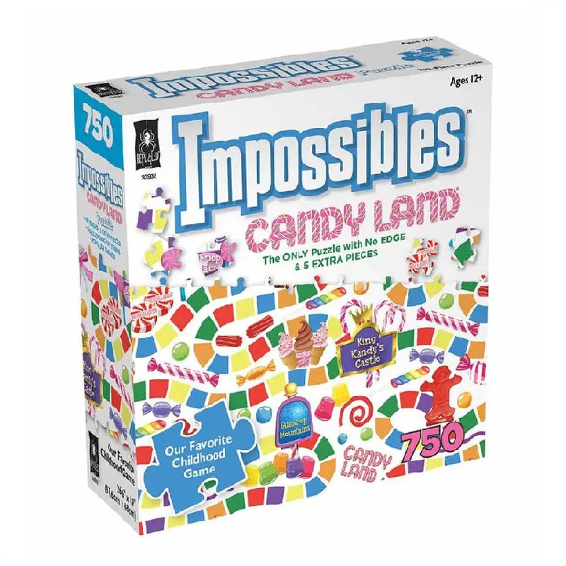 Bepuzzled - Impossibles Candy Land 750 Piece Jigsaw