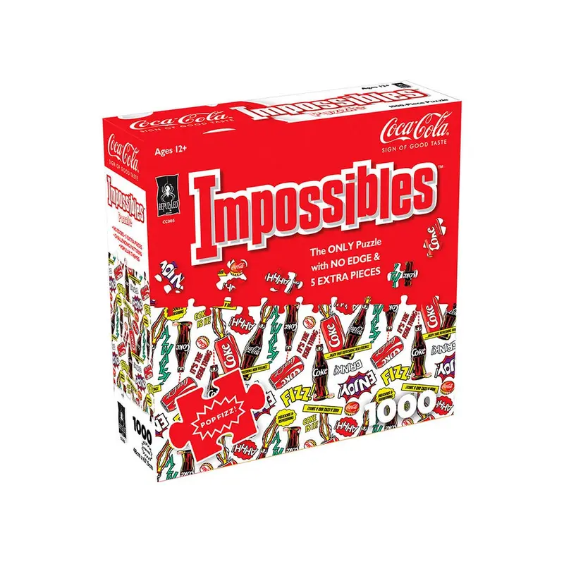 Bepuzzled - Impossibles Coca Cola - Pop Fizz 1000 Piece Jigsaw
