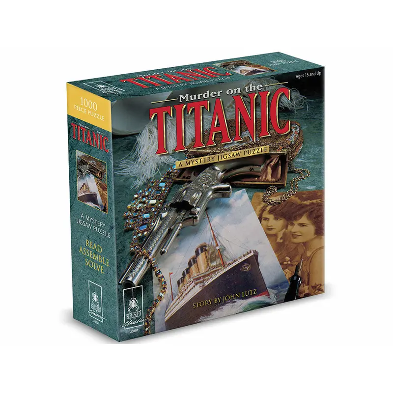 Bepuzzled Murder On The Titanic 1000 Piece Jigsaw