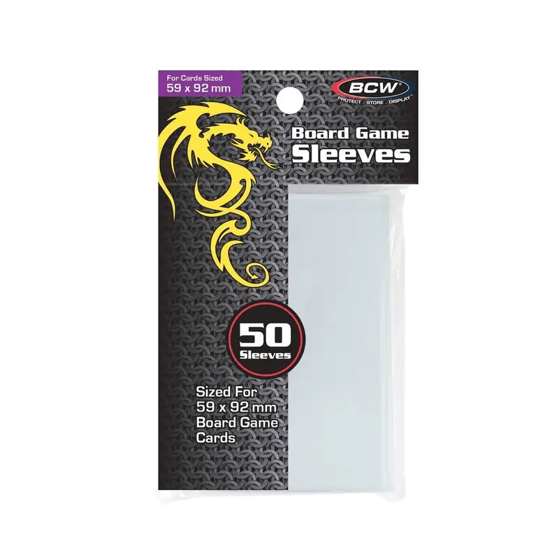 BCW Board Game Sleeves Standard European