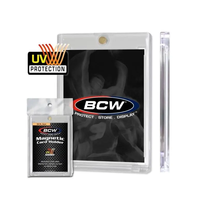 BCW One Touch Magnetic Card Holder 55Pt Card Standard