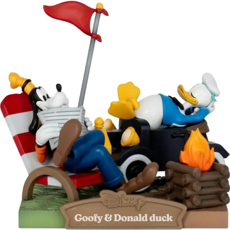 Beast Kingdom D Stage Disney Campsites Series: Goofy and Donald Duck