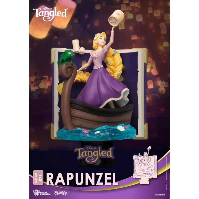 Beast Kingdom D Stage Disney Tangled Story Book Series: Rapunzel (New version)