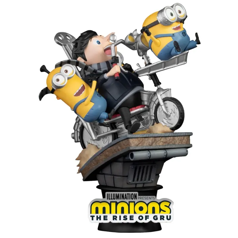 Beast Kingdom D-Stage Minions 2 Rocket Bike