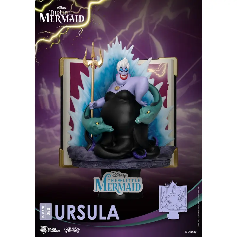 Beast Kingdom D-Stage Story Book Series The Little Mermaid Ursula