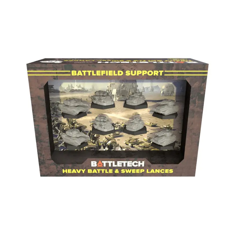 Battletech Battlefield SupportHeavyBttl&Sweep Lance (Preorder)