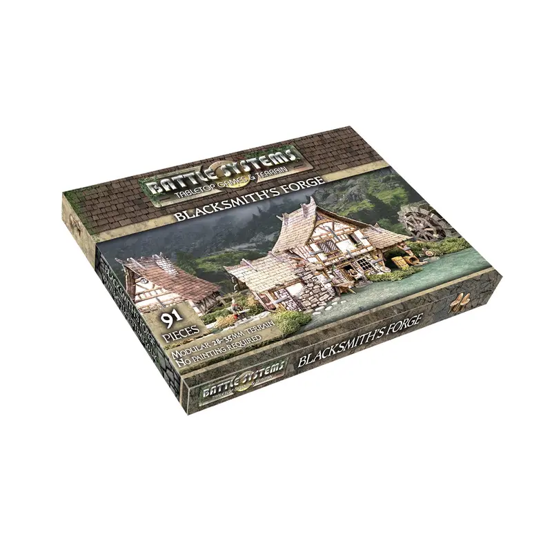 Battle Systems Fantasy Wargames Terrain - Blacksmith's Forge