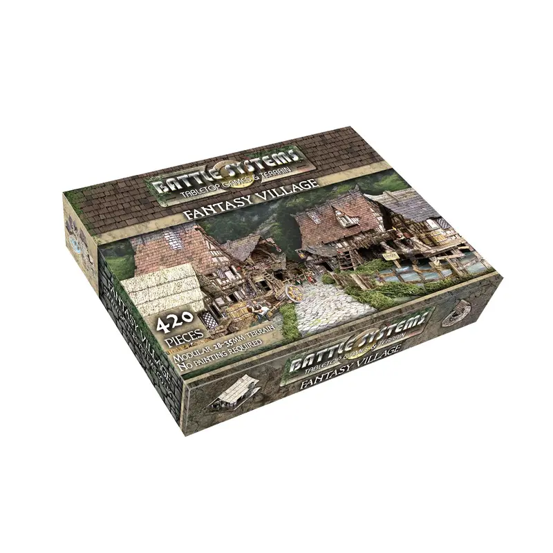 Battle Systems Fantasy Wargames Terrain - Fantasy Village