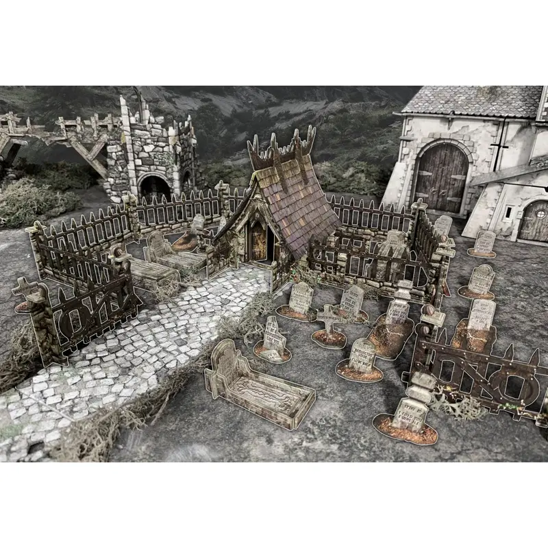 Battle Systems Fantasy Wargames Terrain - Graveyard