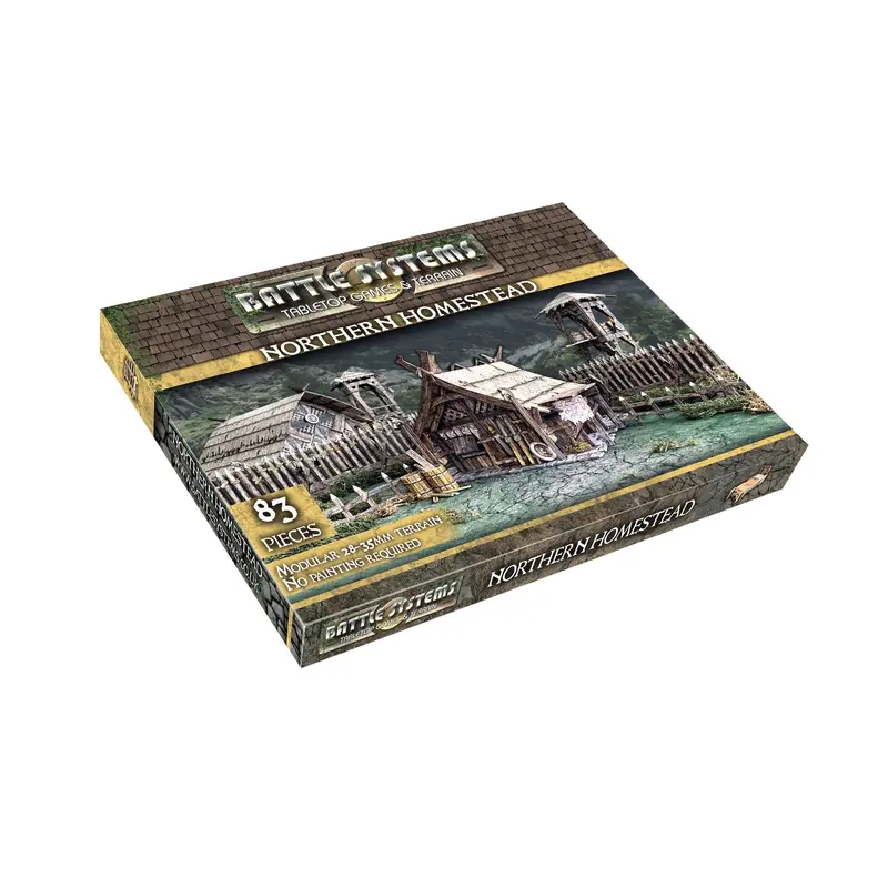 Battle Systems Fantasy Wargames Terrain - Northern Homestead