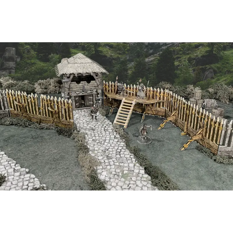 Battle Systems Fantasy Wargames Terrain - Palisade Walls