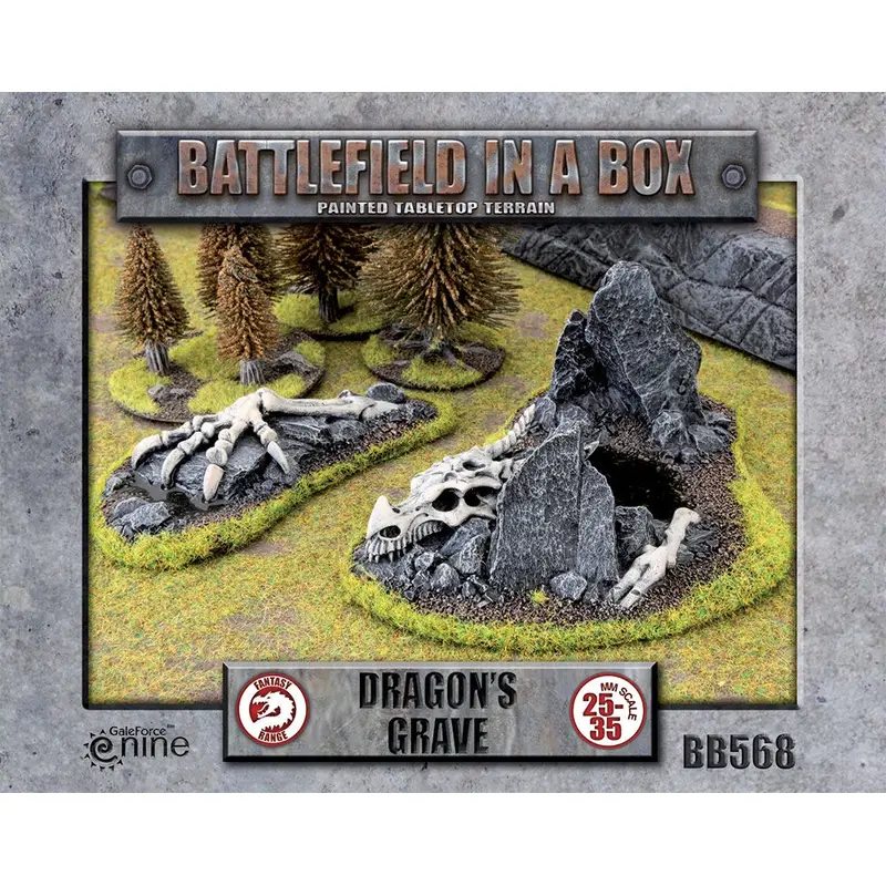 Battlefield in a Box: Dragons Grave (x2) - 30mm