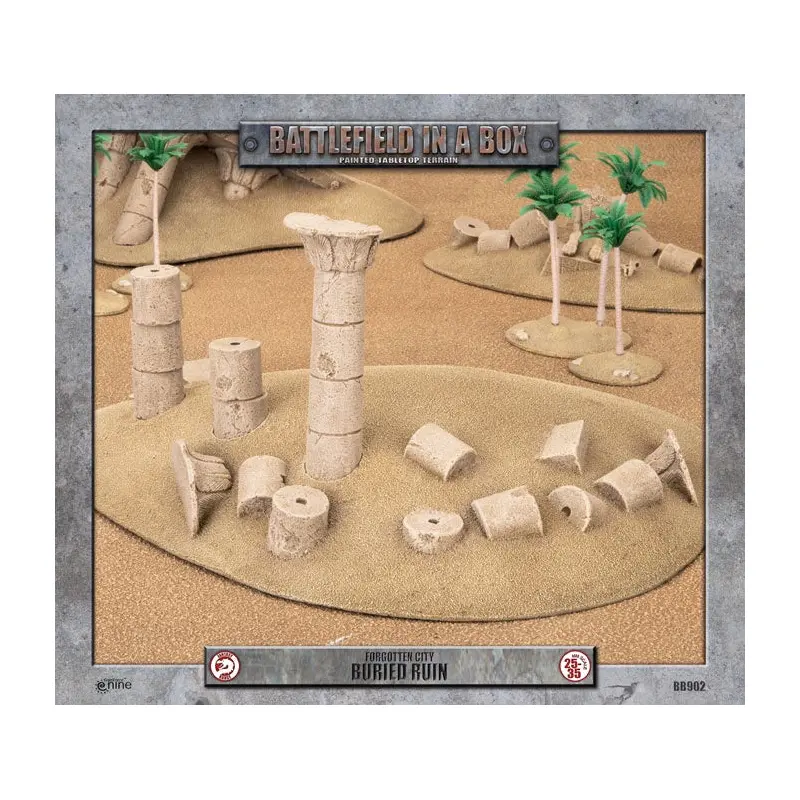 Battlefield in a Box: Forgotten City - Buried Ruin (x1) - 30mm