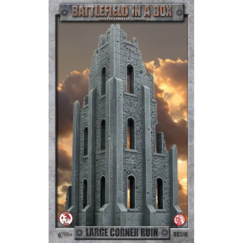 Battlefield in a Box: Glothic Battlefield - Large Corner Sandstone