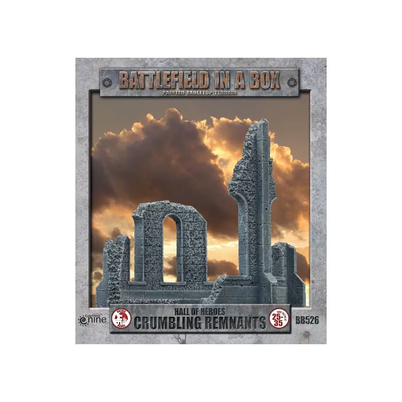 Battlefield in a Box: Gothic Battlefield - Crumbling Remnants