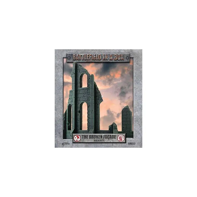 Battlefield in a Box: Gothic Battlefields: Broken Facade - Malachite (x2)