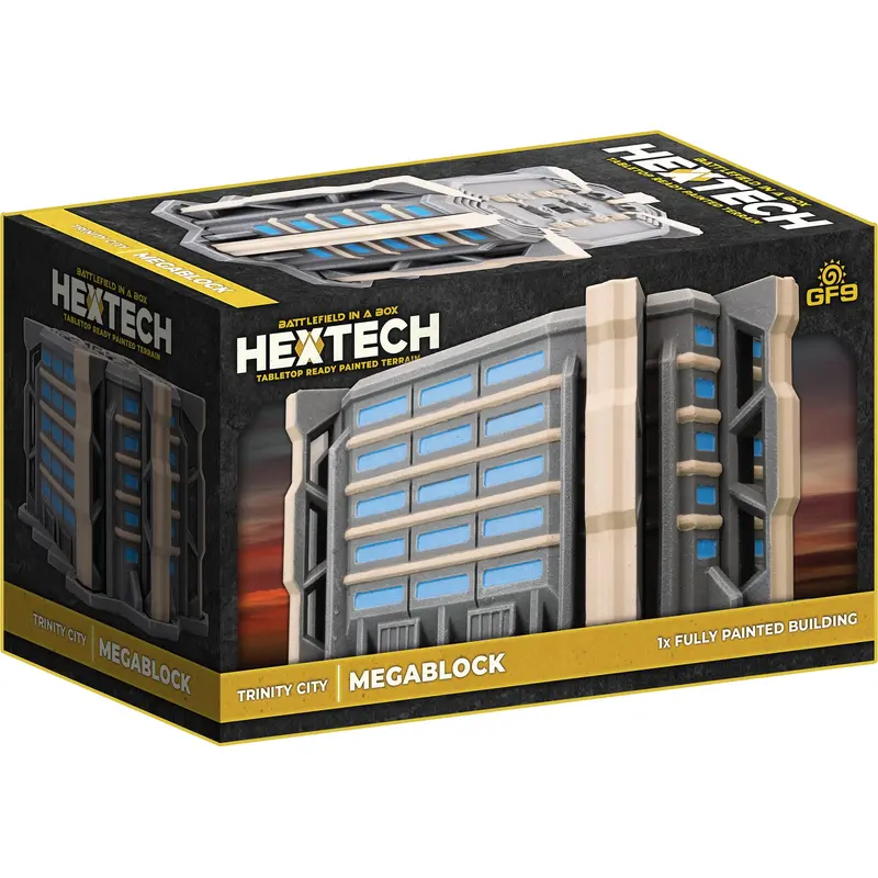 Battlefield in a Box: Hextech Terrain - Trinity City: Megablock