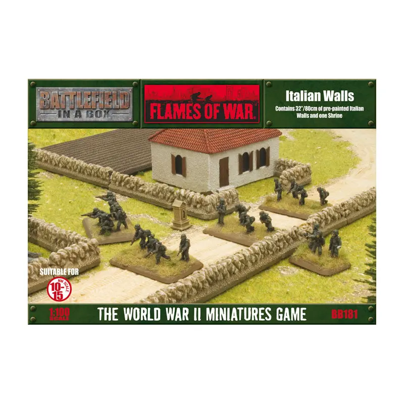 Battlefield in a Box Italian Walls