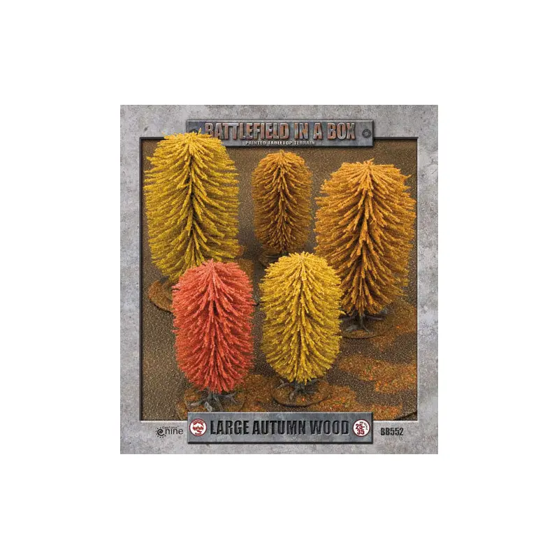 Battlefield in a Box: Large Autumn Wood (x1) - 30mm