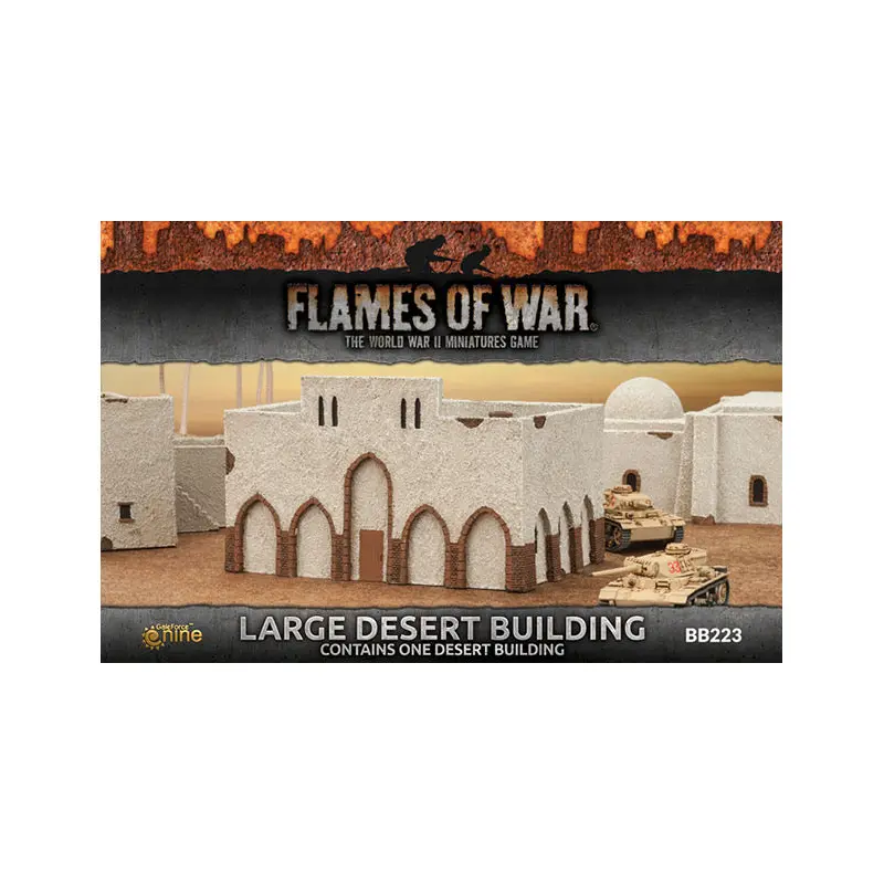 Battlefield in a Box Large Desert Building