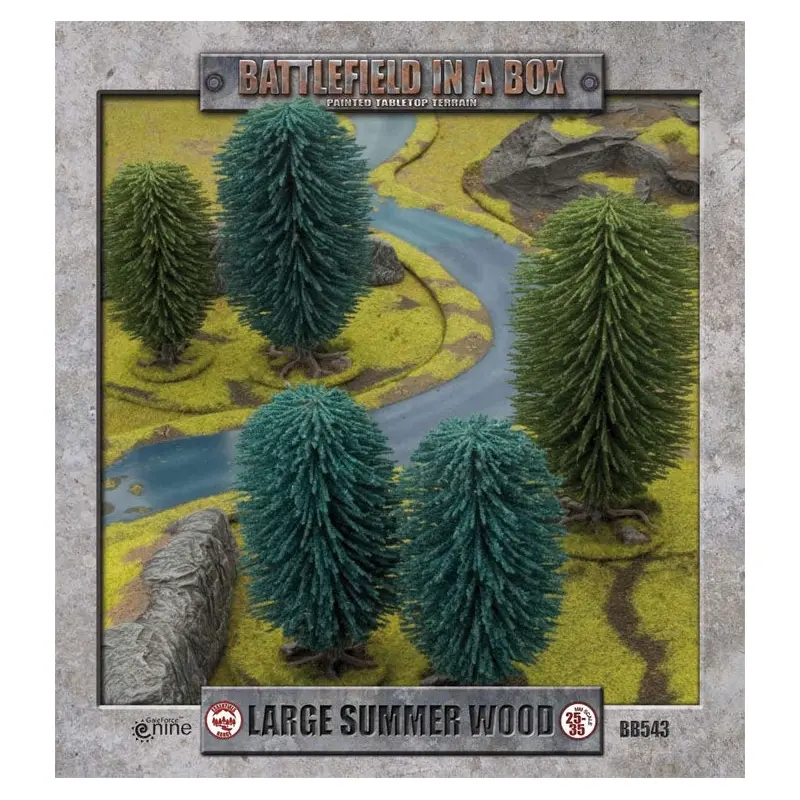 Battlefield in a Box: Large Summer Wood (x1) - 30mm