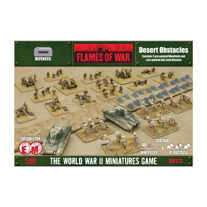 Battlefield in a Box: Minefields and Anti-tank Obstacle