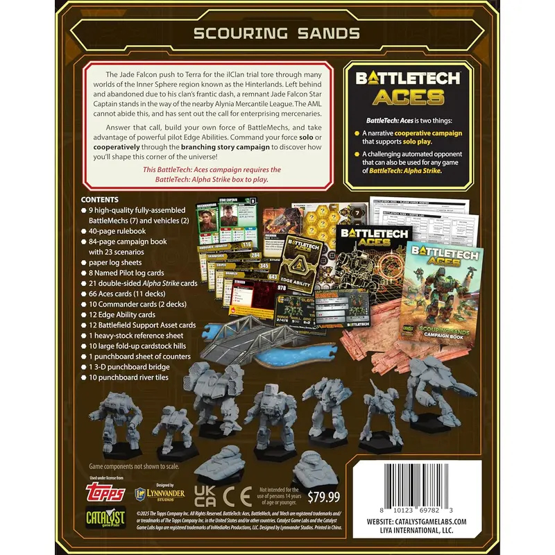 Battletech - Aces Scouring Sands Alpha Strike