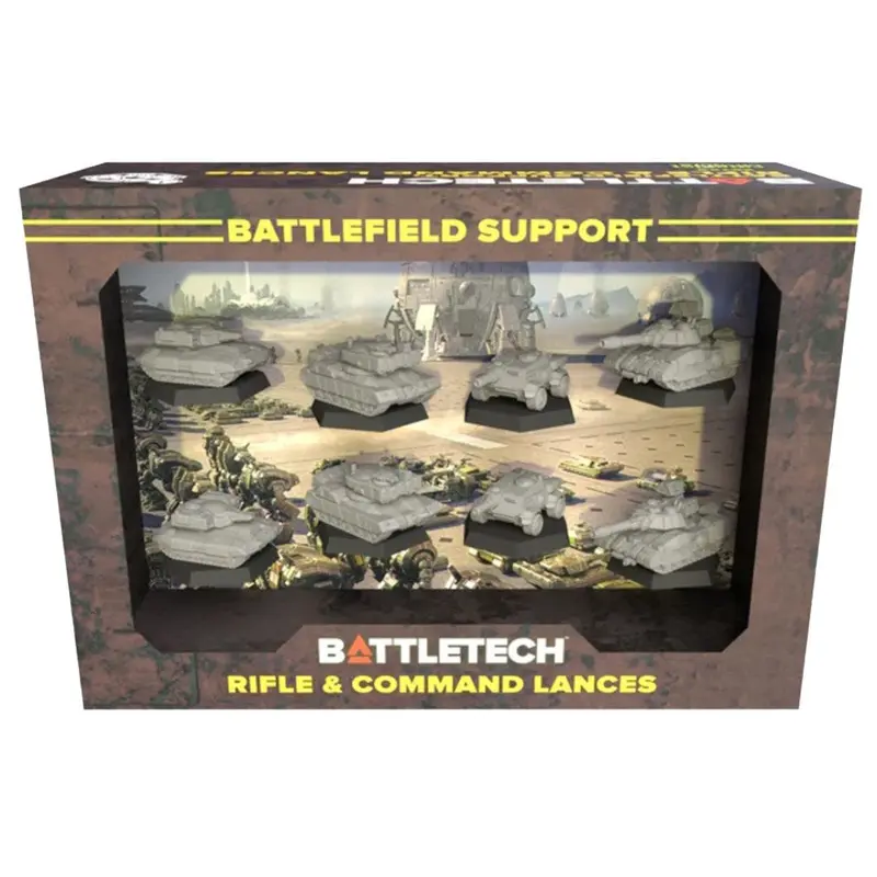 Battletech - Battlefield Support Rifle and Command lances