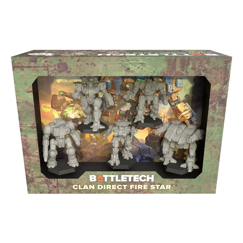 Battletech - Clan Direct Fire Star