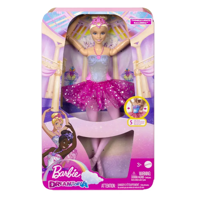 Barbie Fairytale Dreamtopia Twinkle Lights Ballerina Doll