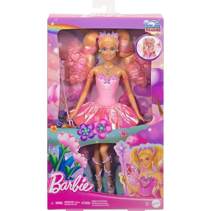 Barbie Fantasy Colour Change Fairy Doll with Accessories
