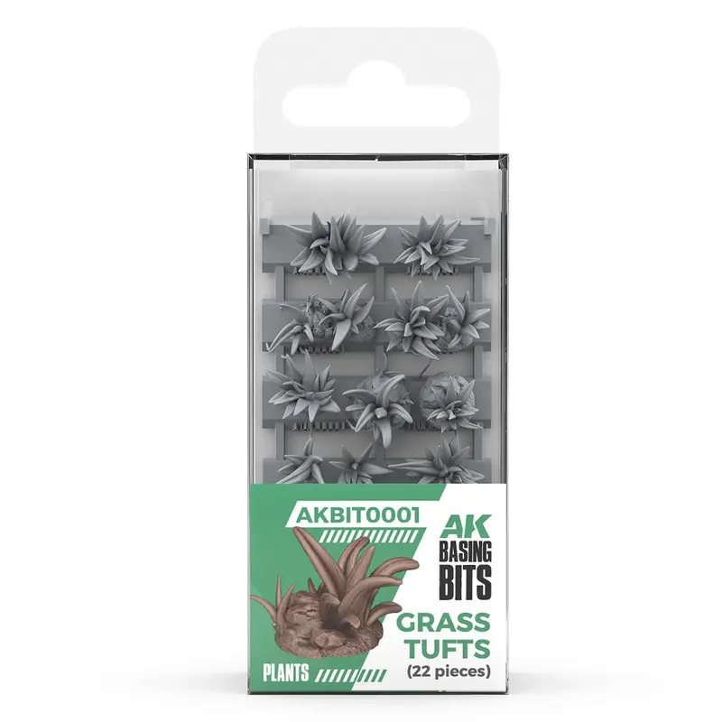 Basing Bits - Grass Tufts (22 Pieces)