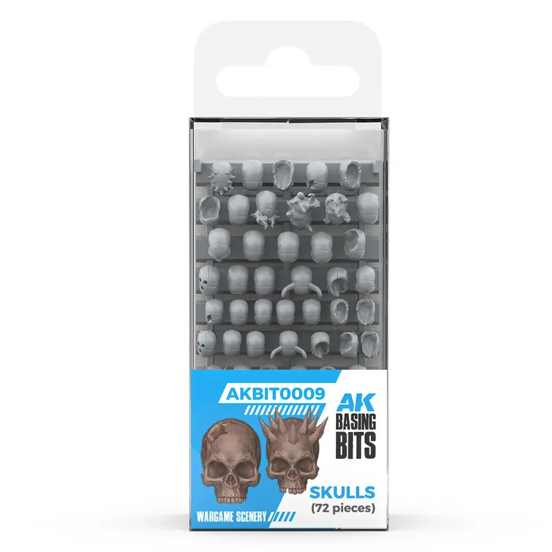 Basing Bits - Skulls (72 Pieces)