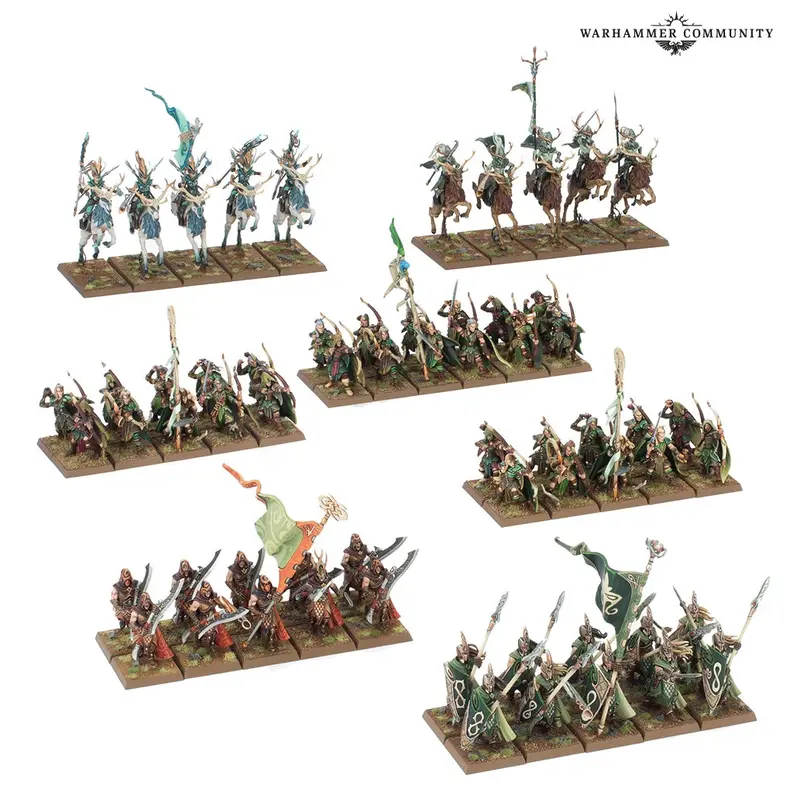 Battalion: Wood Elf Realms (13-109) (Preorder)