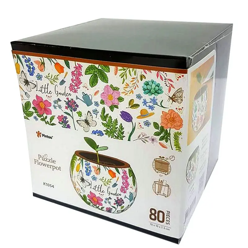 3D Flowerpot Little Garden